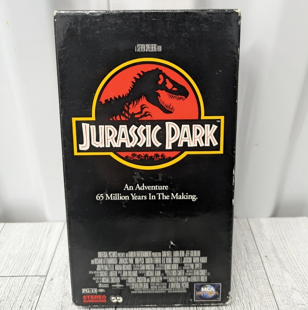 Jurassic Park VHS Tape